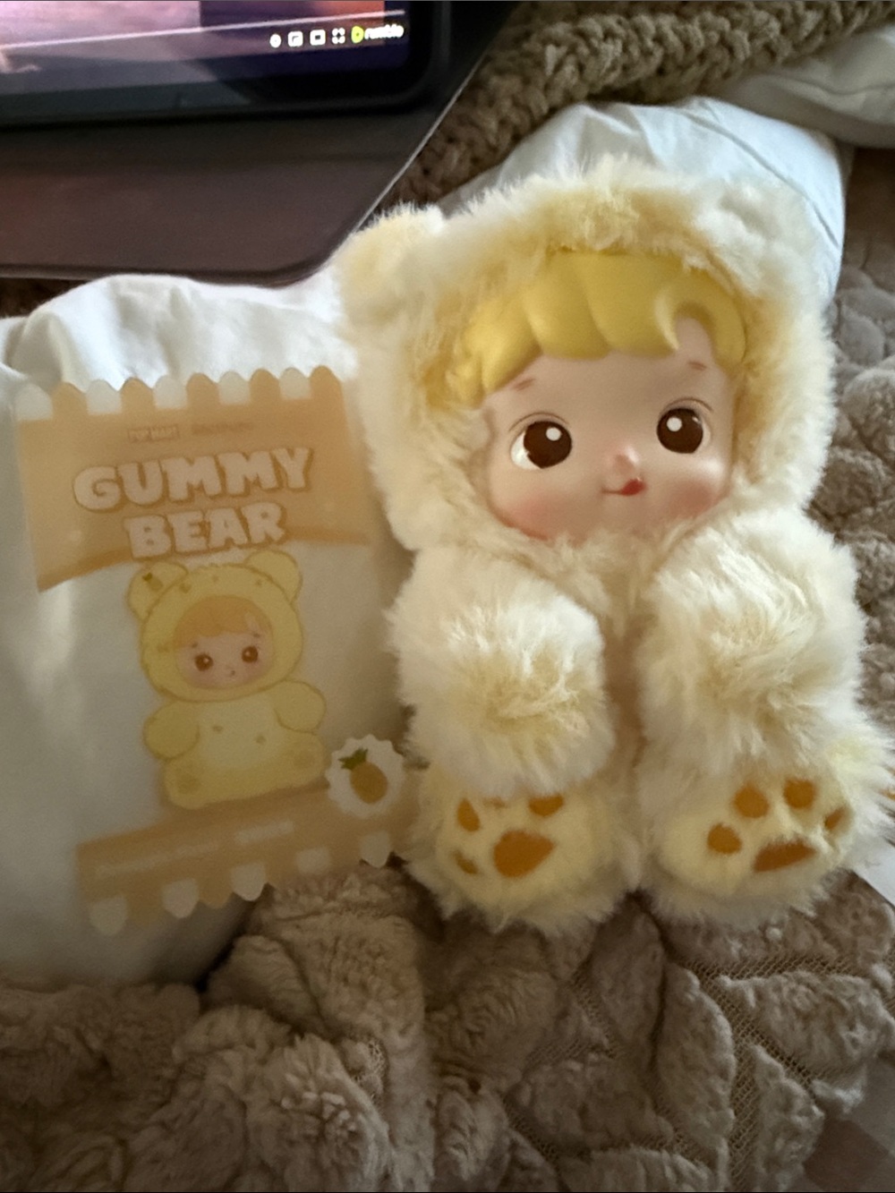 HACIPUPU Gummy Bear Series-Vinyl Plush
Pendant (Pineapple)